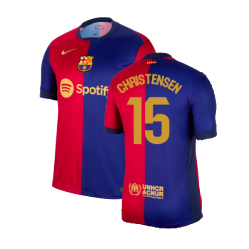 2024-2025 Barcelona Home Shirt (Christensen 15)