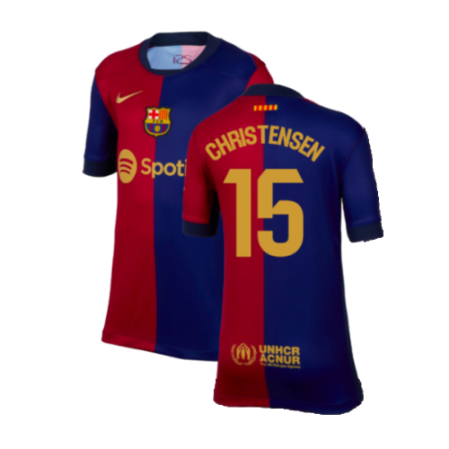 2024-2025 Barcelona Home Shirt (Kids) (Christensen 15)