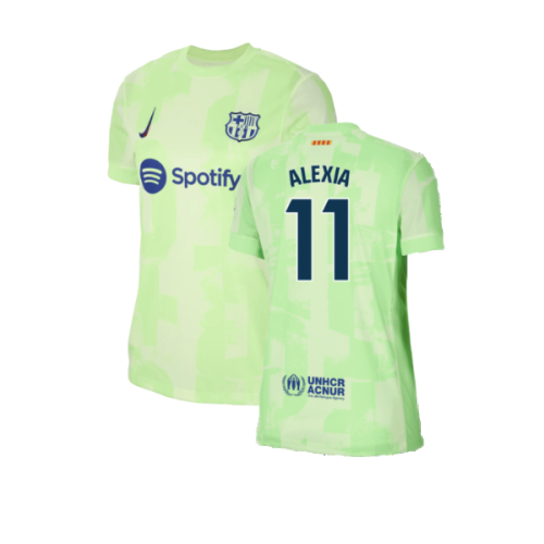 2024-2025 Barcelona Third Shirt (Womens) (Alexia 11)