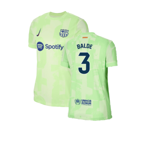 2024-2025 Barcelona Third Shirt (Womens) (Balde 3)