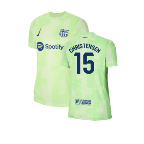 2024-2025 Barcelona Third Shirt (Womens) (Christensen 15)