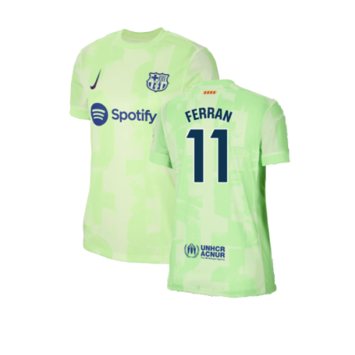 2024-2025 Barcelona Third Shirt (Womens) (Ferran 11)