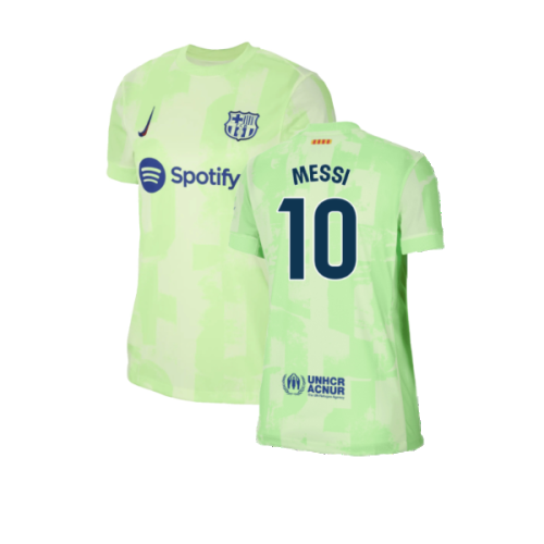 2024-2025 Barcelona Third Shirt (Womens) (Messi 10)