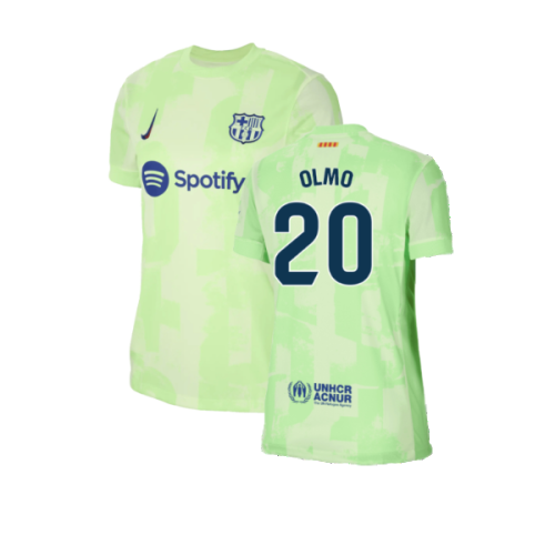 2024-2025 Barcelona Third Shirt (Womens) (Olmo 20)