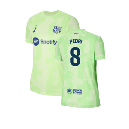 2024-2025 Barcelona Third Shirt (Womens) (Pedri 8)