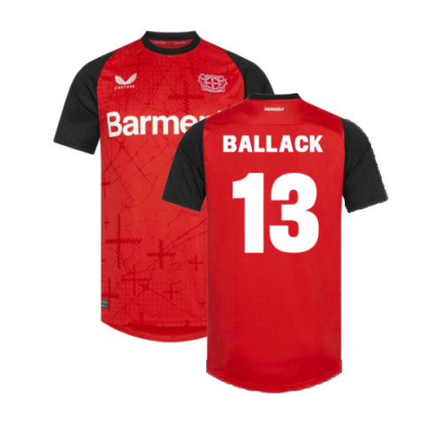 2024-2025 Bayer Leverkusen Home Shirt (Ballack 13)