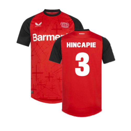 2024-2025 Bayer Leverkusen Home Shirt (Kids) (Hincapie 3)