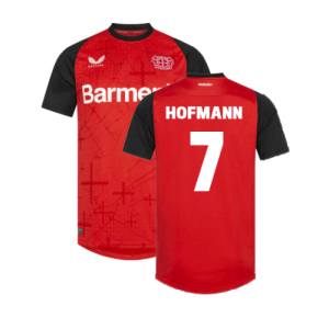 2024-2025 Bayer Leverkusen Home Shirt (Kids) (Hofmann 7) 2024-2025 Bayer Leverkusen Home Shirt (Kids) (Hofmann 7)