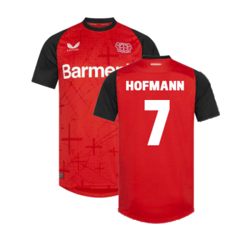 2024-2025 Bayer Leverkusen Home Shirt (Kids) (Hofmann 7)