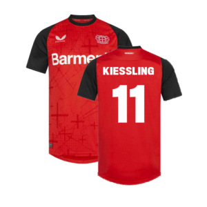 2024-2025 Bayer Leverkusen Home Shirt (Kids) (Kiessling 11)