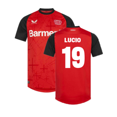 2024-2025 Bayer Leverkusen Home Shirt (Kids) (Lucio 19)