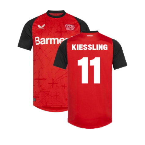 2024-2025 Bayer Leverkusen Home Shirt (Kiessling 11)