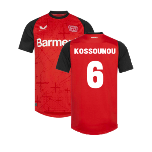 2024-2025 Bayer Leverkusen Home Shirt (Kossounou 6)