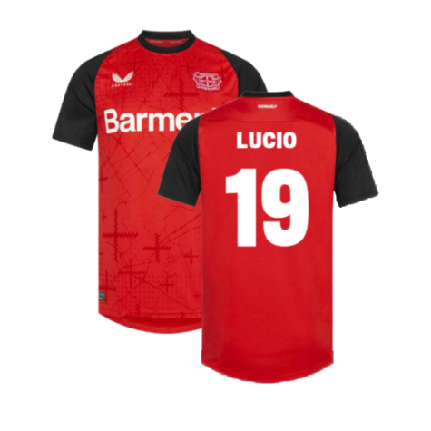 2024-2025 Bayer Leverkusen Home Shirt (Lucio 19)