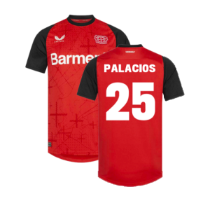 2024-2025 Bayer Leverkusen Home Shirt (Palacios 25)