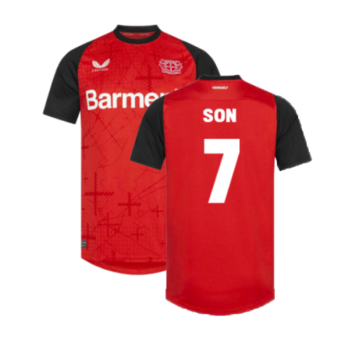 2024-2025 Bayer Leverkusen Home Shirt (Son 7)