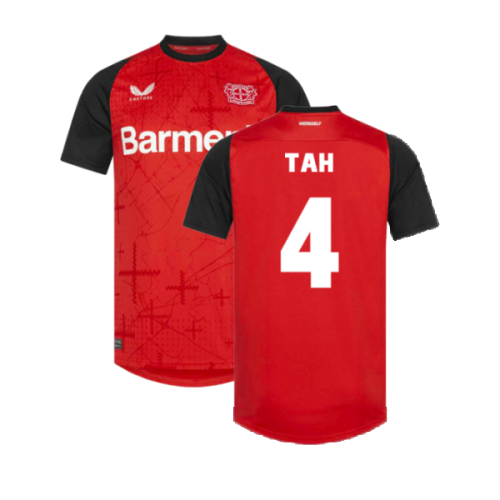 2024-2025 Bayer Leverkusen Home Shirt (Tah 4)