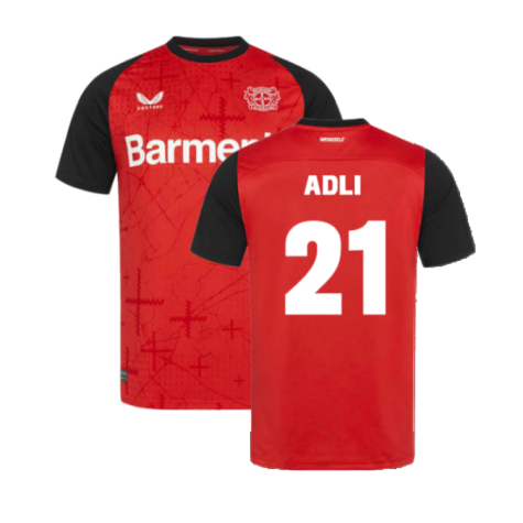 2024-2025 Bayer Leverkusen Pro Home Shirt (Adli 21)