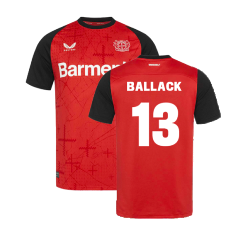 2024-2025 Bayer Leverkusen Pro Home Shirt (Ballack 13)