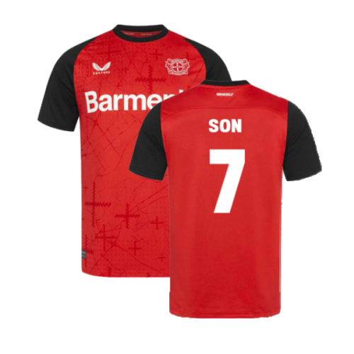 2024-2025 Bayer Leverkusen Pro Home Shirt (Son 7)