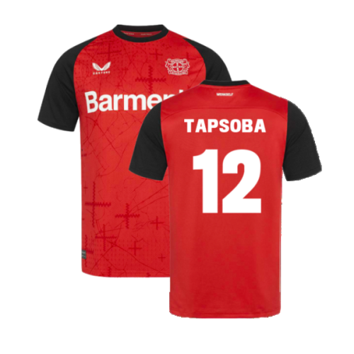 2024-2025 Bayer Leverkusen Pro Home Shirt (Tapsoba 12)