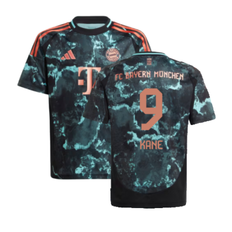 2024-2025 Bayern Munich Away Shirt (Kids) (Kane 9)