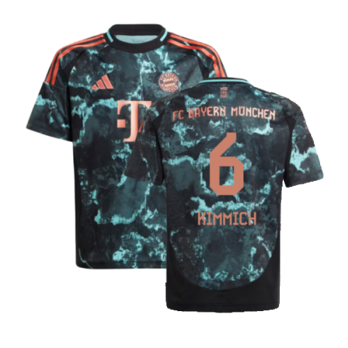 2024-2025 Bayern Munich Away Shirt (Kids) (Kimmich 6)