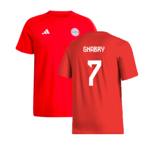 2024-2025 Bayern Munich DNA Tee (Red) (Gnabry 7)