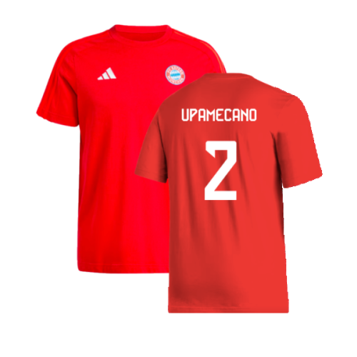 2024-2025 Bayern Munich DNA Tee (Red) (Upamecano 2)