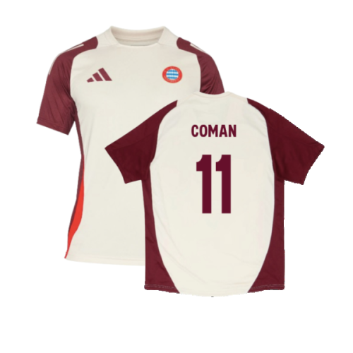 2024-2025 Bayern Munich EU Training Jersey (Linen) (Coman 11)