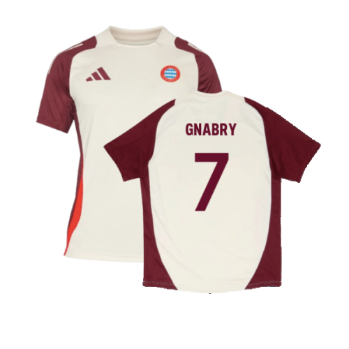 2024-2025 Bayern Munich EU Training Jersey (Linen) (Gnabry 7)