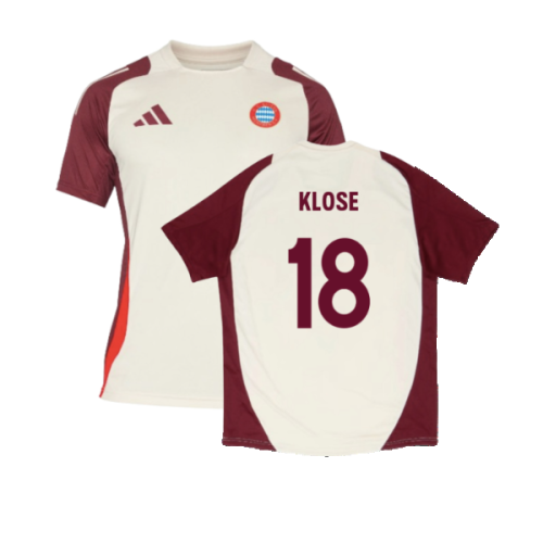 2024-2025 Bayern Munich EU Training Jersey (Linen) (Klose 18)