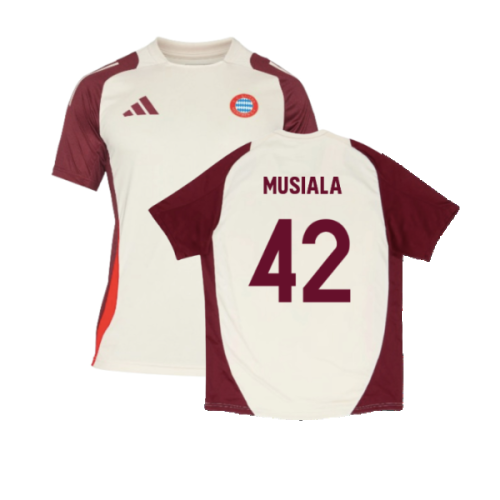 2024-2025 Bayern Munich EU Training Jersey (Linen) (Musiala 42)