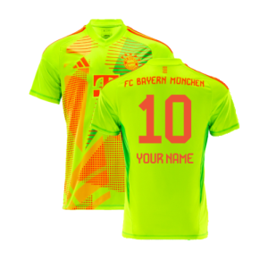 2024-2025 Bayern Munich Home Goalkeeper Shirt (Yellow)