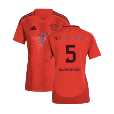 2024-2025 Bayern Munich Home Shirt (Womens) (Beckenbauer 5)