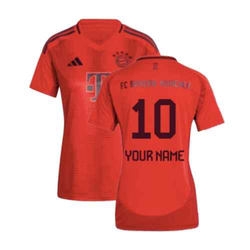 2024-2025 Bayern Munich Home Shirt (Womens) (Your Name)