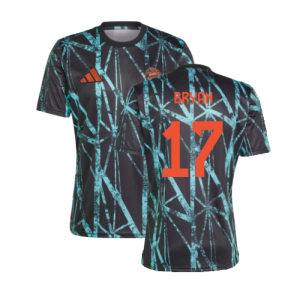 2024-2025 Bayern Munich Pre-Match Shirt (Black) (Bryan 17) 2024-2025 Bayern Munich Pre-Match Shirt (Black) (Bryan 17)