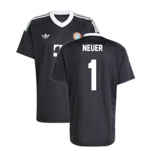 2024-2025 Bayern Munich Third Goalkeeper Shirt (Black) (Neuer 1)