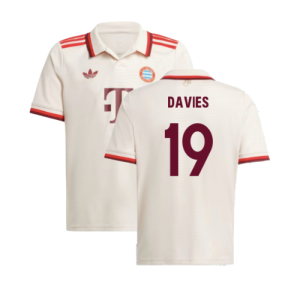 2024-2025 Bayern Munich Third Shirt (Kids) (Davies 19)