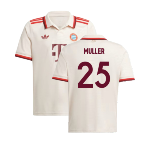 2024-2025 Bayern Munich Third Shirt (Kids) (Muller 25)