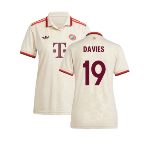 2024-2025 Bayern Munich Third Shirt (Womens) (Davies 19)