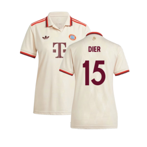 2024-2025 Bayern Munich Third Shirt (Womens) (Dier 15)