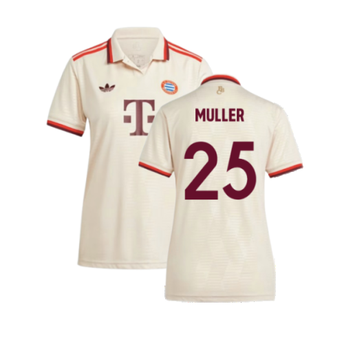 2024-2025 Bayern Munich Third Shirt (Womens) (Muller 25)