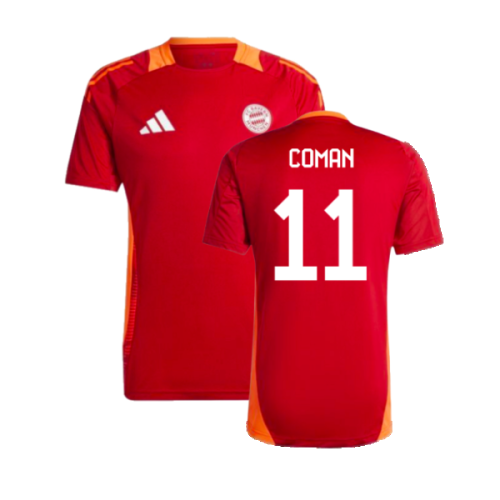 2024-2025 Bayern Munich Training Shirt (Red) (Coman 11)