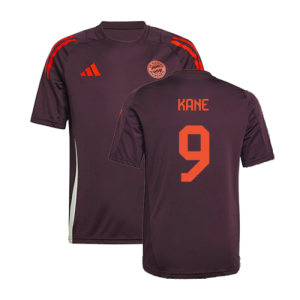 2024-2025 Bayern Munich Training Shirt (Shadow Maroon) - Kids (Kane 9)