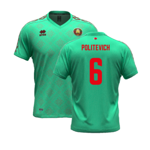 2024-2025 Belarus Away Shirt (Politevich 6)