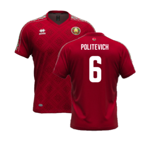 2024-2025 Belarus Home Shirt (Politevich 6)