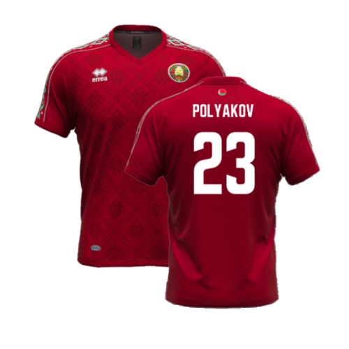 2024-2025 Belarus Home Shirt (Polyakov 23)