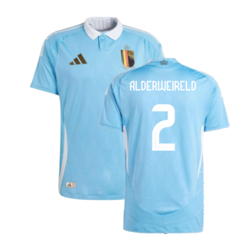 2024-2025 Belgium Authentic Away Shirt (Alderweireld 2)