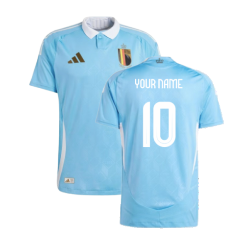 2024-2025 Belgium Authentic Away Shirt (Your Name)